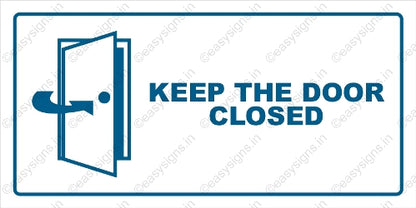Keep The Door Closed