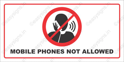 Mobile Phones Not Allowed