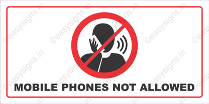 Mobile Phones Not Allowed