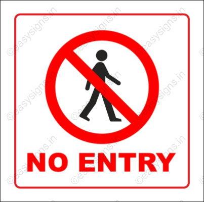 No Entry