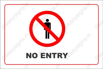 No Entry