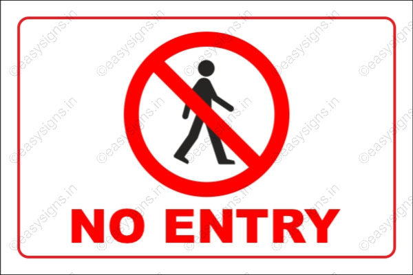 No Entry