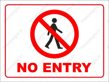 No Entry