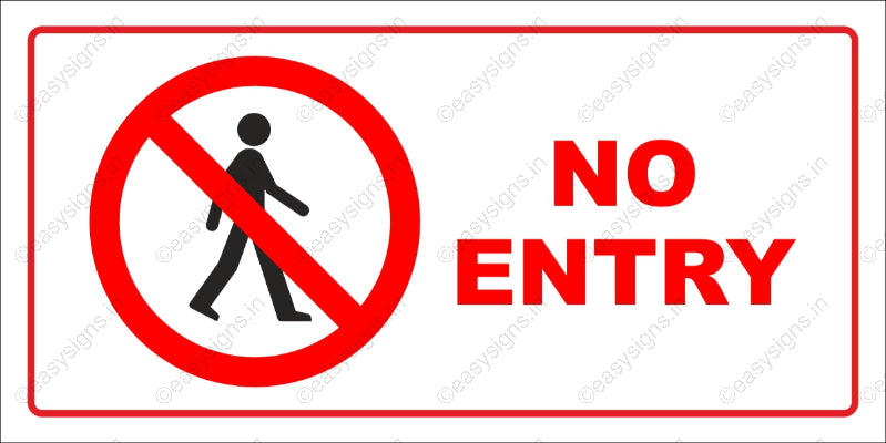 No Entry