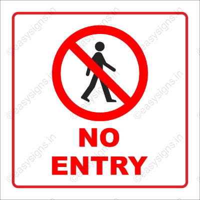 No Entry