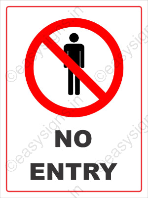 No Entry