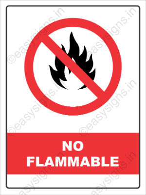 No Flammable
