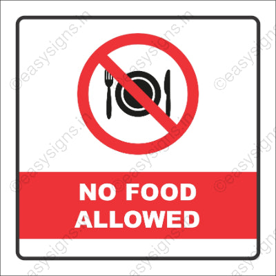 No Food Allowed