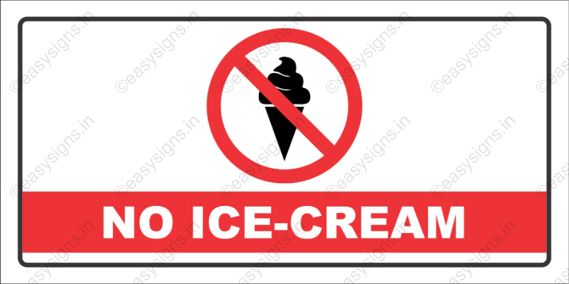 No Ice-cream