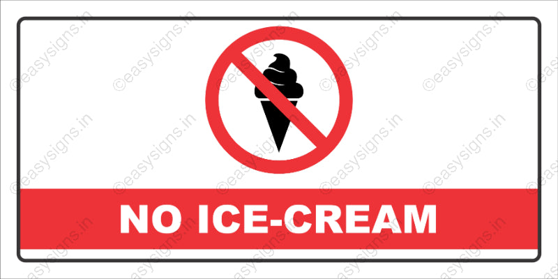 No Ice-cream