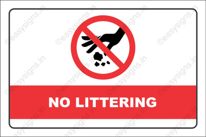 No Littering