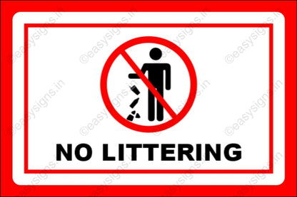 No Littering
