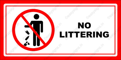 No Littering