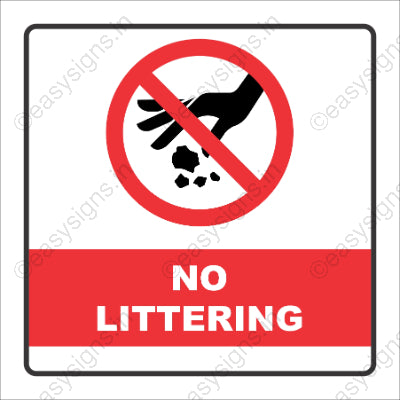 No Littering