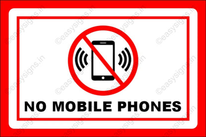No Mobile Phones
