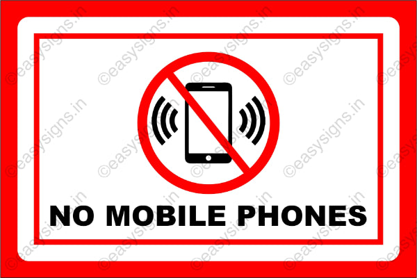 No Cell Phones
