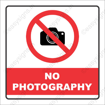 No Photography
