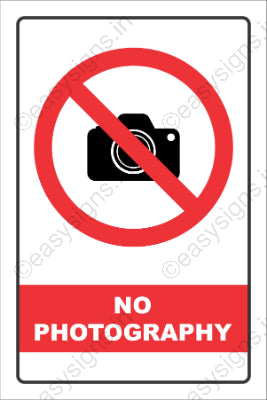 No Photography