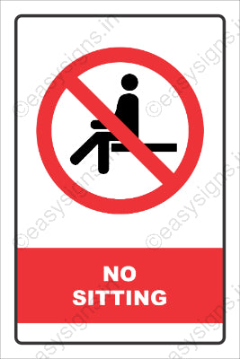 No Sitting