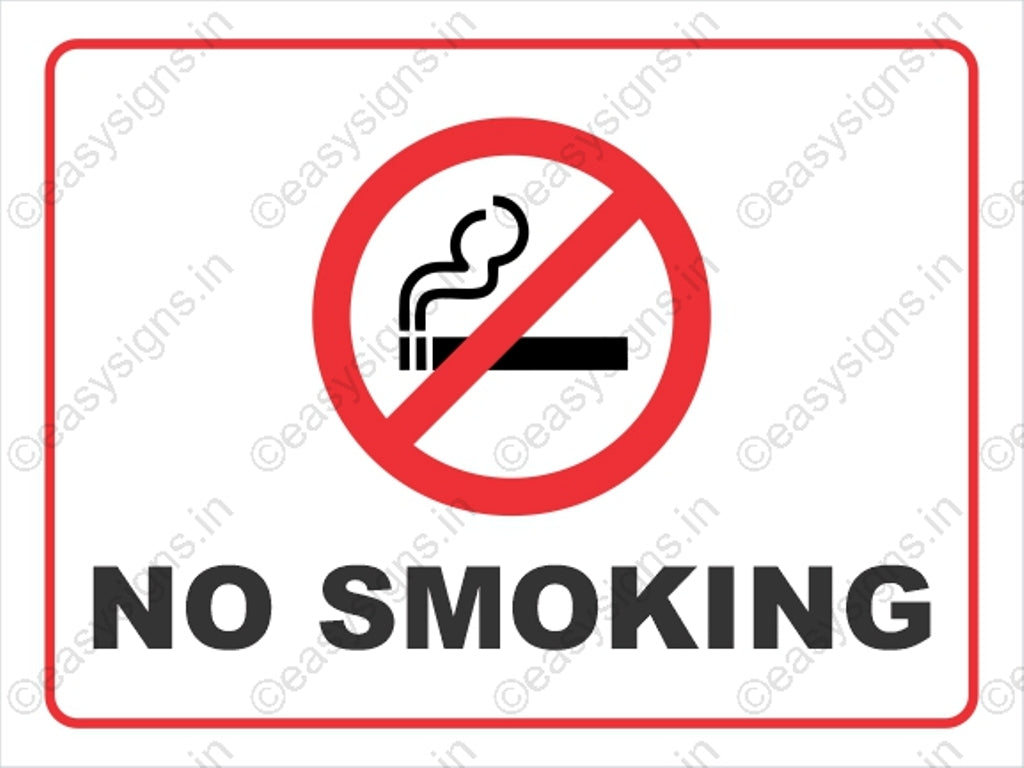No Smoking