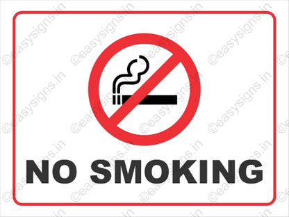 No Smoking