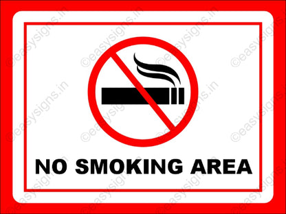 No Smoking Area