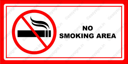 No Smoking Area