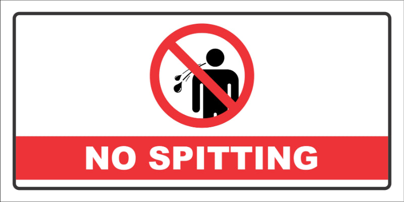 No Spitting