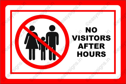 No Visitors After Hours
