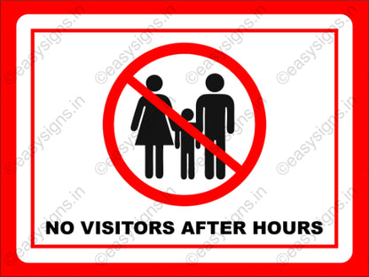 No Visitors After Hours