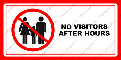 No Visitors After Hours