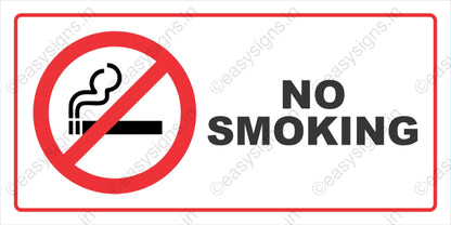 No Smoking