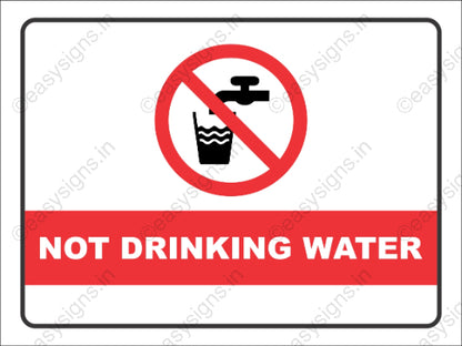 Not Drinking Water