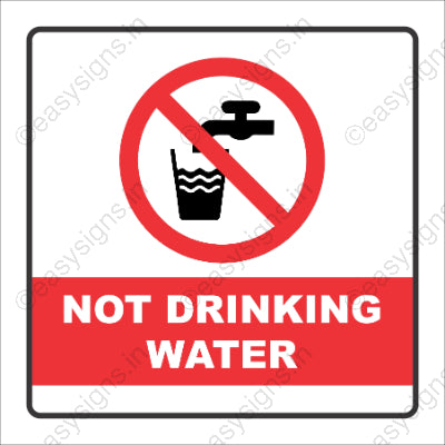 Not Drinking Water