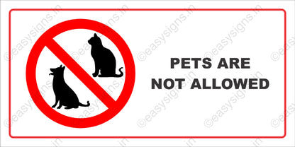Pets Are Not Allowed