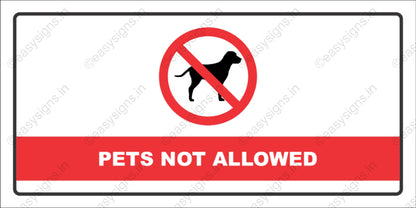 No Pets Allowed