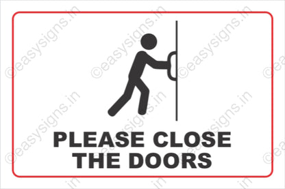 Please Close The Doors