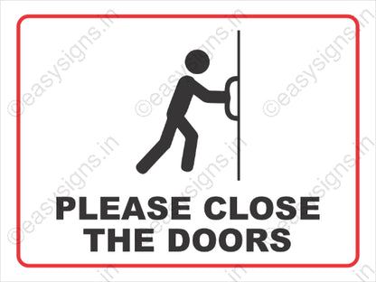 Please Close The Doors