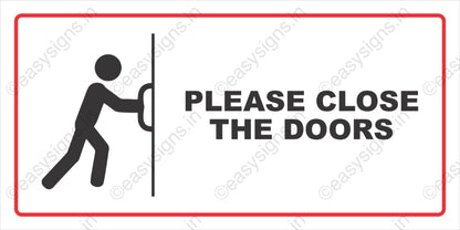 Please Close The Doors