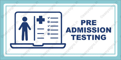 Pre-Admission Testing