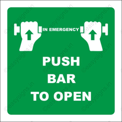 Push Bar To Open