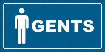 Restroom Signs-Male
