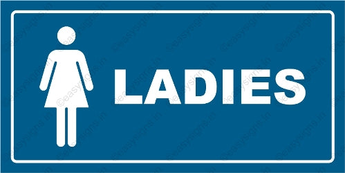 Restroom Sign-Female