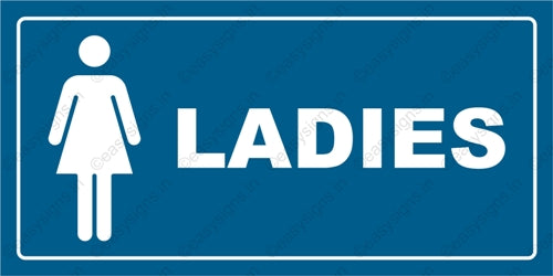 Restroom Sign-Female