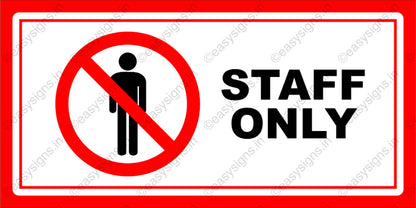 Staff Only