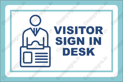 Visitor Sign-In Desk