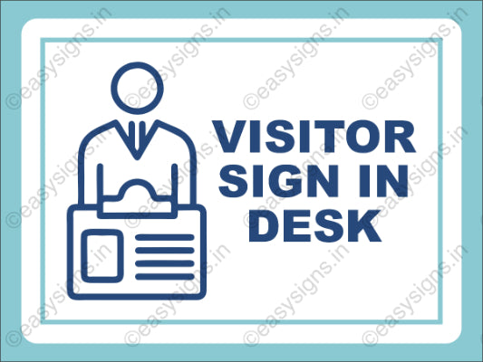 Visitor Sign-In Desk