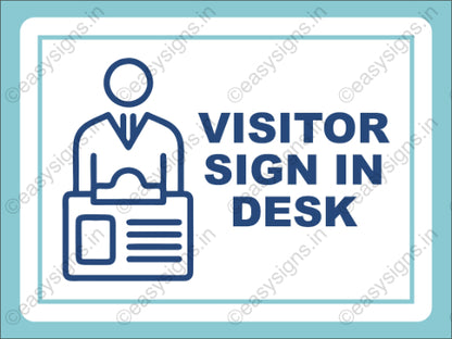 Visitor Sign-In Desk