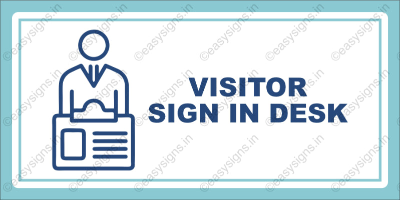 Visitor Sign-In Desk