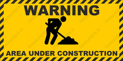 Warning Area Under Construction
